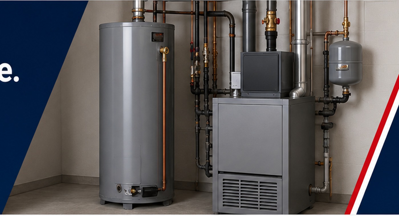 Modern residential water heater and boiler equipment